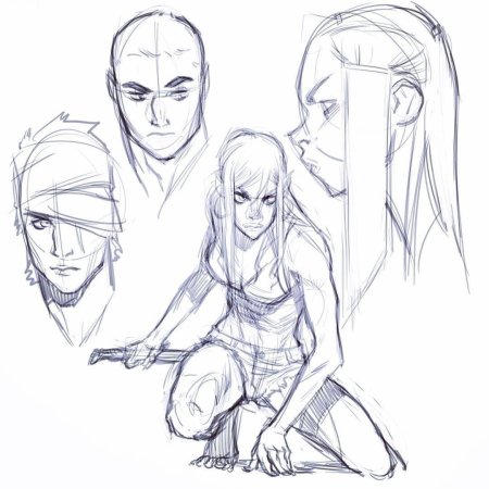 Эскиз персонажа