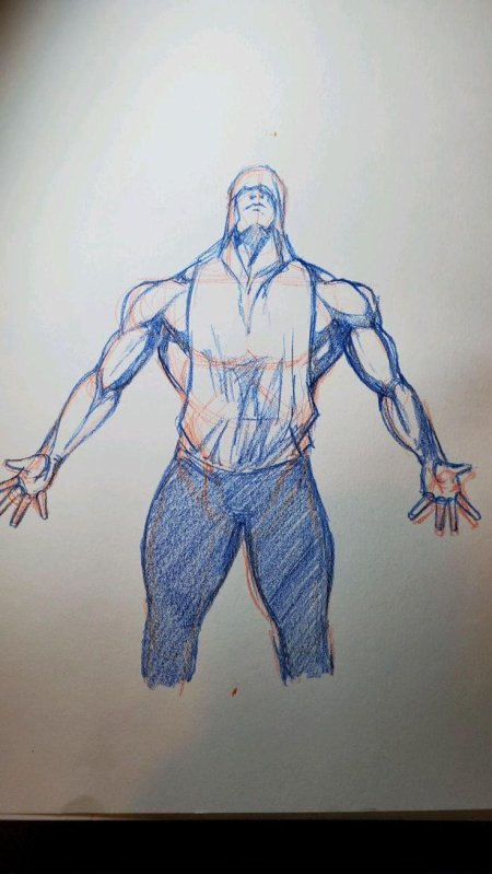 Тело набросок