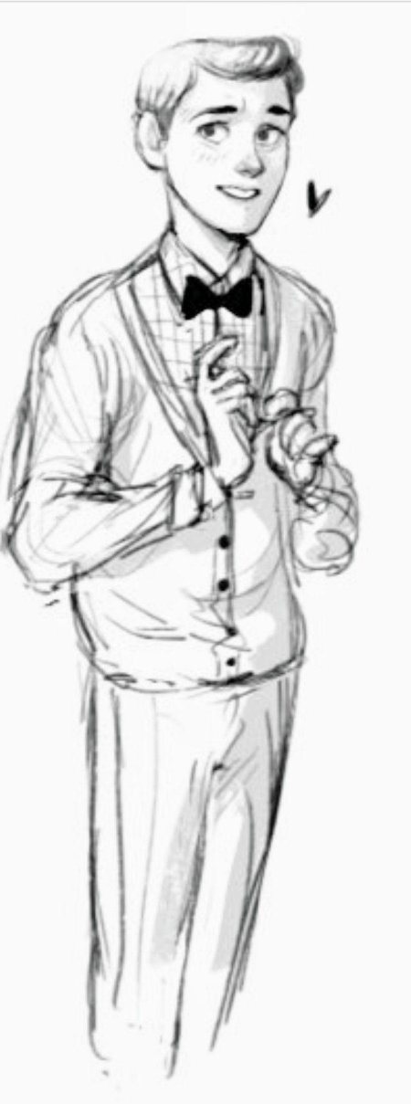 Конферансье рисунок