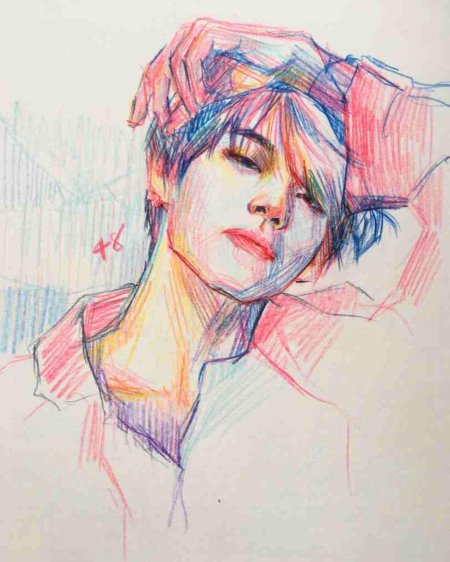 Портрет бтс