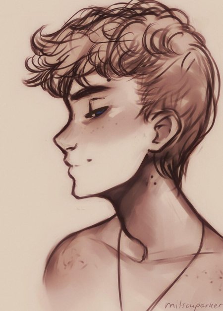 Лицо набросок