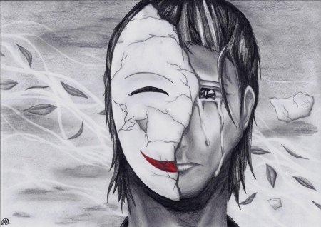 Грусть под маской