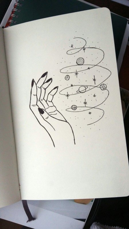 Идеи рисунков для скетчбука