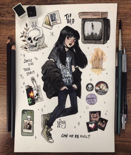 Скетчбук для