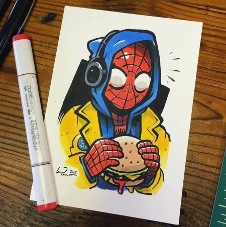 Рисунки для срисовки марвел