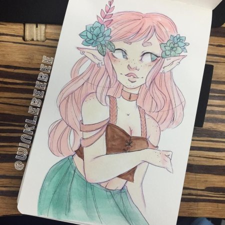 Рисунки для скетчбука девочки