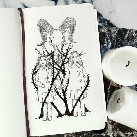 Рисунки для срисовки в скетчбук