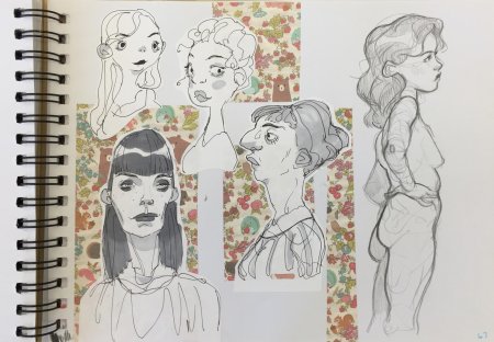 Идеи для рисования в скетчбуке