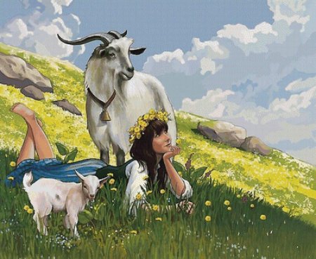 Девушки и козы