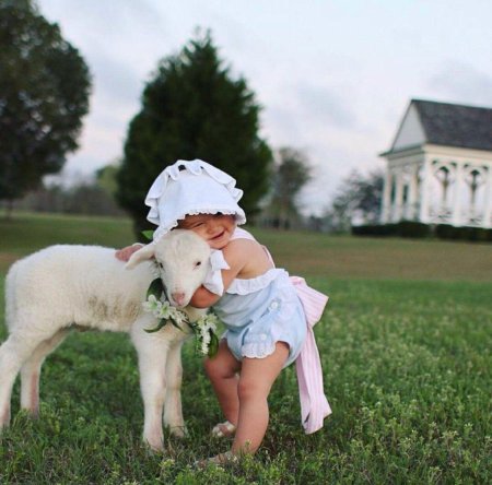 С ягненком