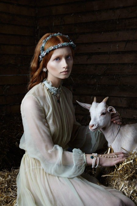 Фотосессия в русском стиле