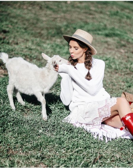 Фотосессия с козочками