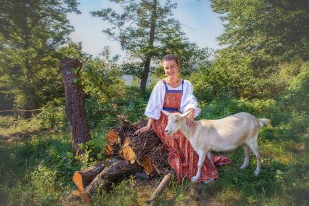 Деревенская коза