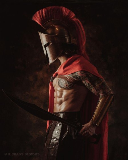 Спартанцев косплей