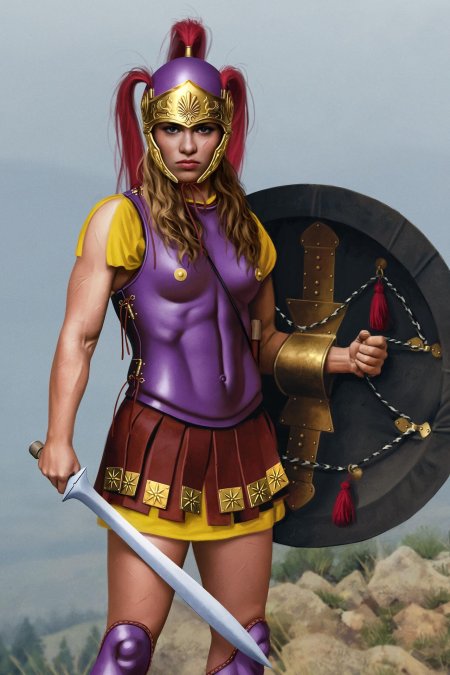 Спартанская женщина