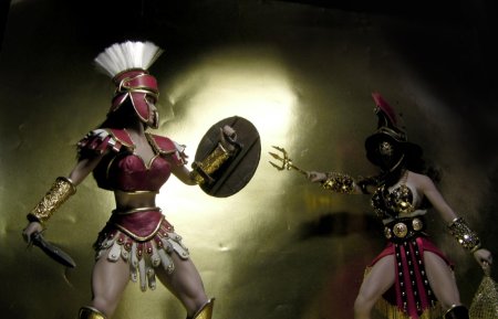 Девушка спартанка