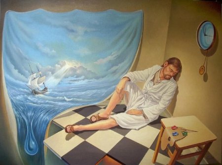 Художник сюрреалист альберто панкорбо