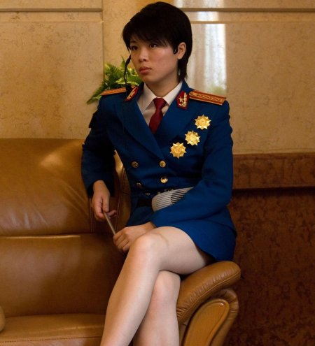 Китайские девушки в форме