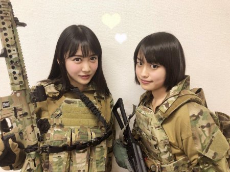 Японские девушки военные