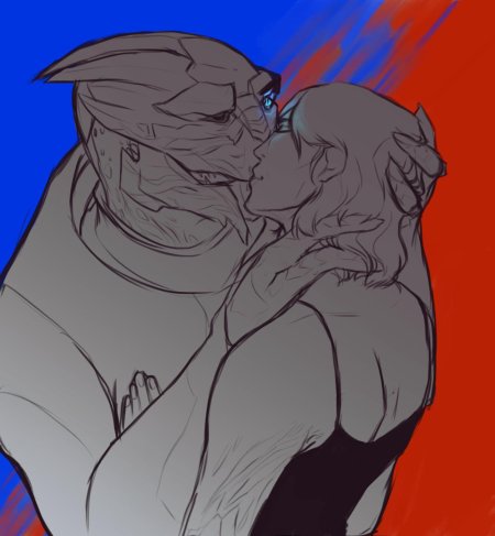 Гаррус и рекс шепард