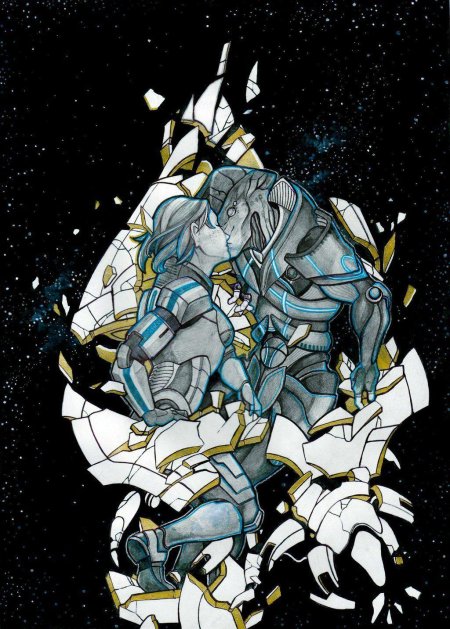 Шепард и явик любовь