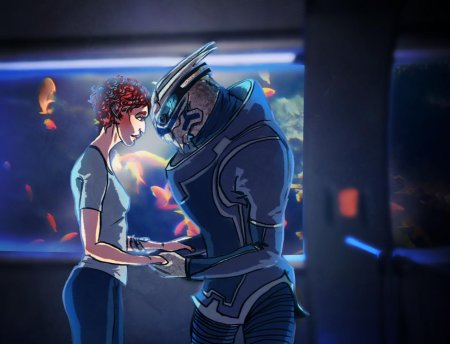 Гаррус вакариан и шепард