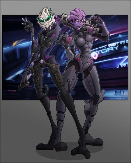 Турианка масс эффект