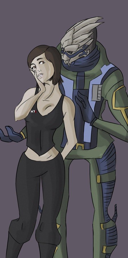 Гаррус вакариан и шепард