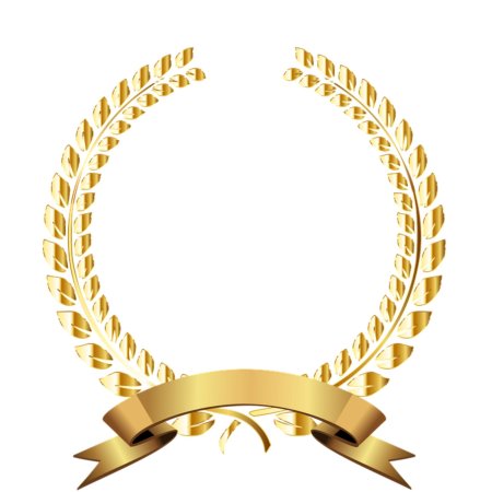 Золотой лавровый венок
