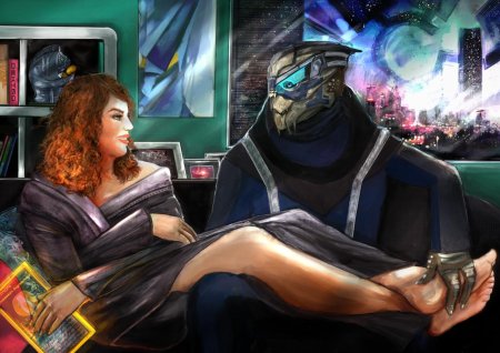 Шепард и гаррус