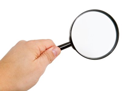 Увеличительное стекло лупа