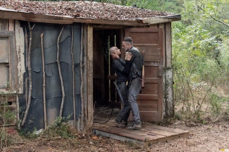 Ходячие мертвецы ниган и рик