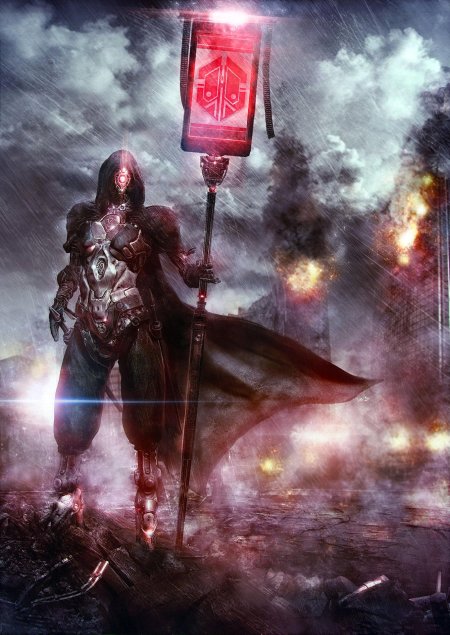 Доспех фэнтези паладин