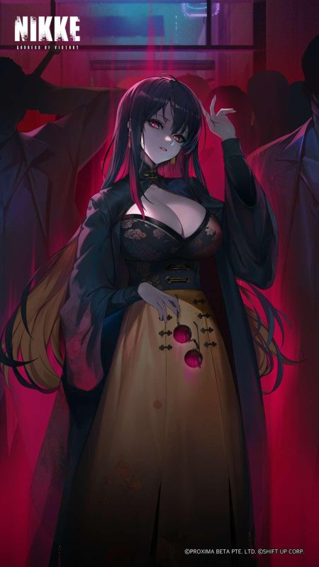 Красивая аниме девушка