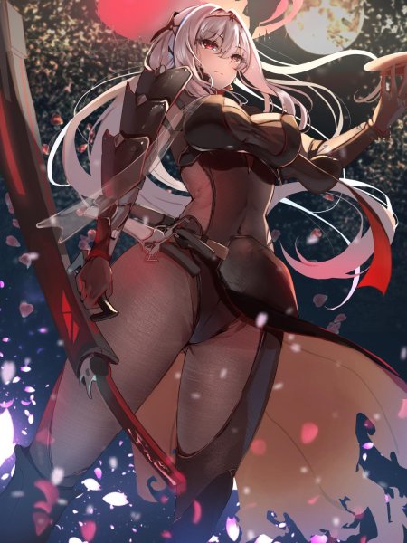 Персонаж аниме девушка