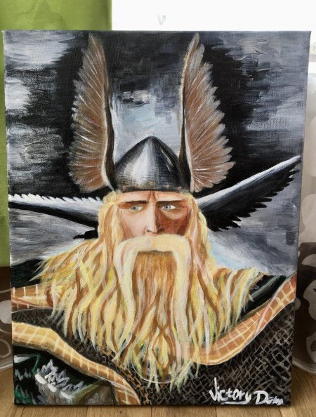 Рисунки викингов