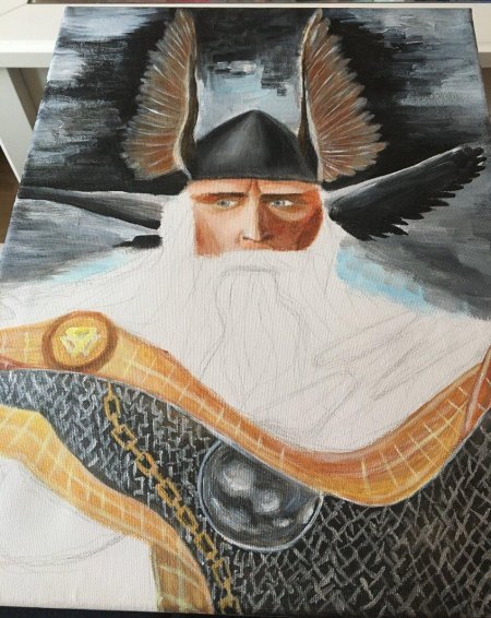 Рисунки викингов