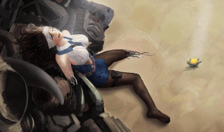 Девушка стимпанк арт