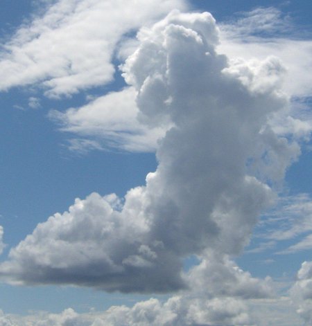 Облака на небе