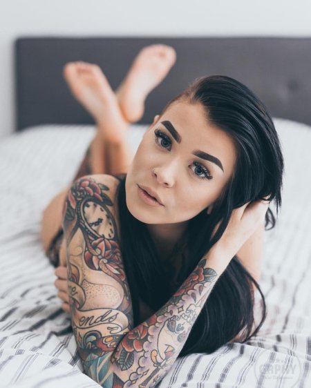 Татуированные модели