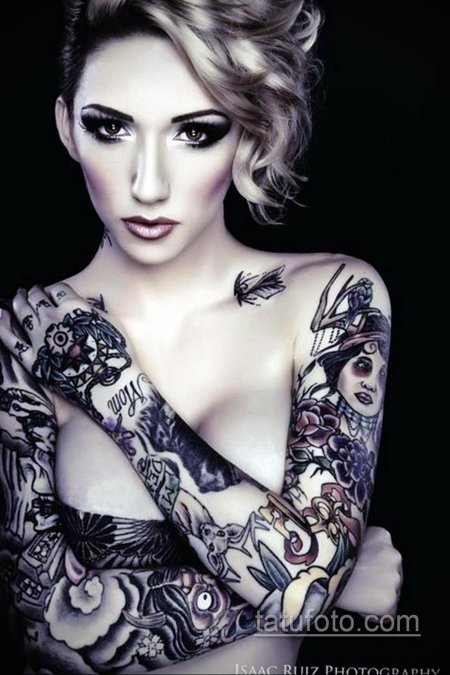 Тату красивое