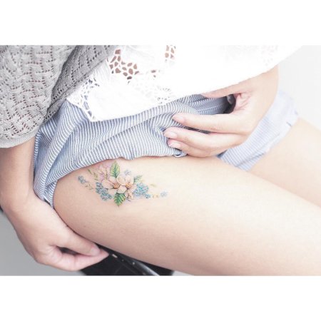 Нежное тату