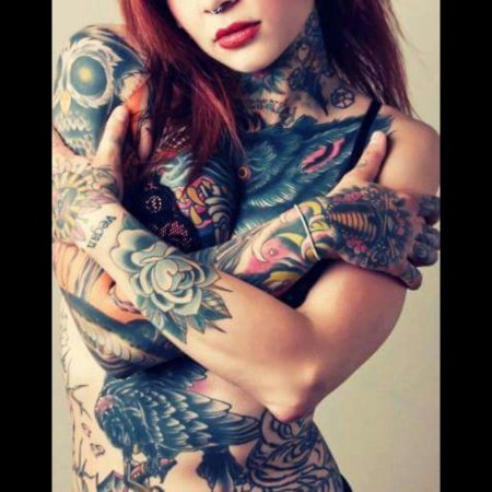 Девушки с татуировками красивые