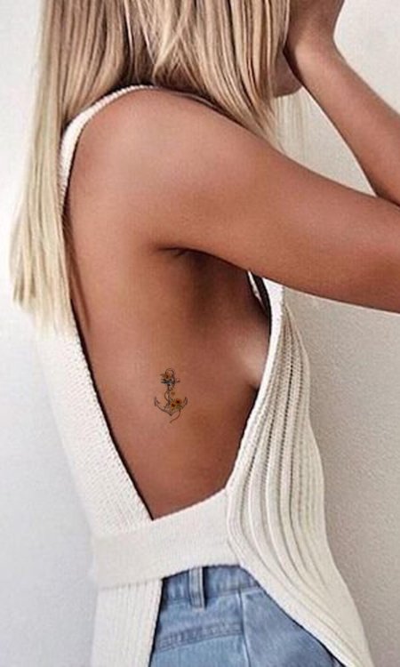 Стильные татуировки для девушек