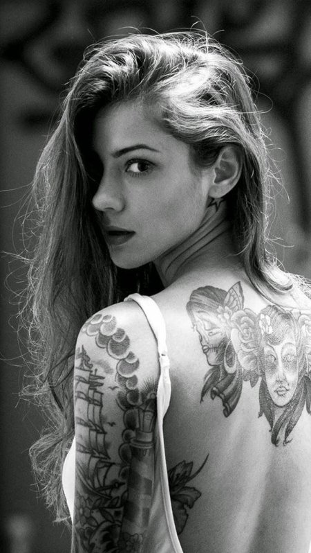 Девушки с татуировками красивые