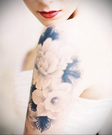 Красивая тату для девушки