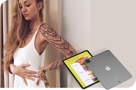 Рукав женский тату