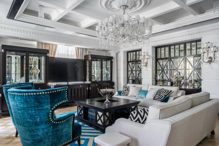 Арт деко стиль в интерьере квартиры