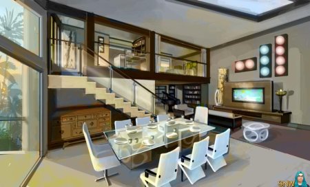 Аниме интерьер