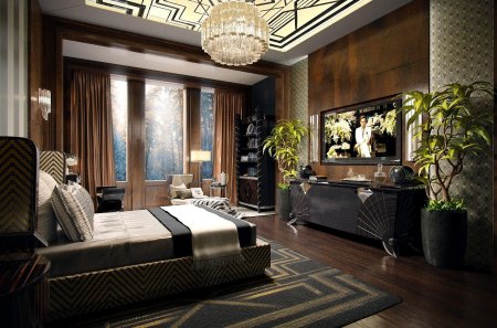 Ар деко стиль в интерьере